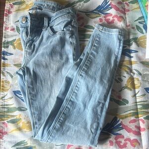 American Eagle Outfitters Blue Skinny Jeans Classic Style